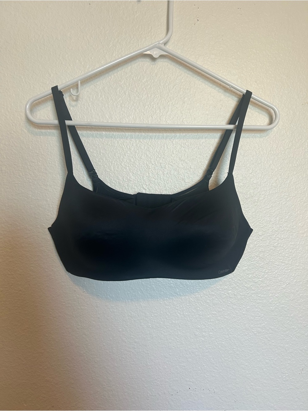Calvin Klein Black Wireless Seamless Bralette